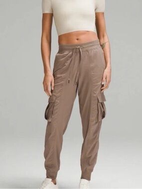 lululemon athletica Taupe Cargo Joggers - Women's